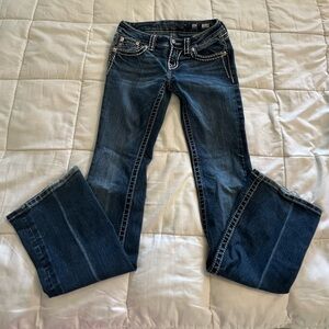 Like new miss me boot cut jeans.